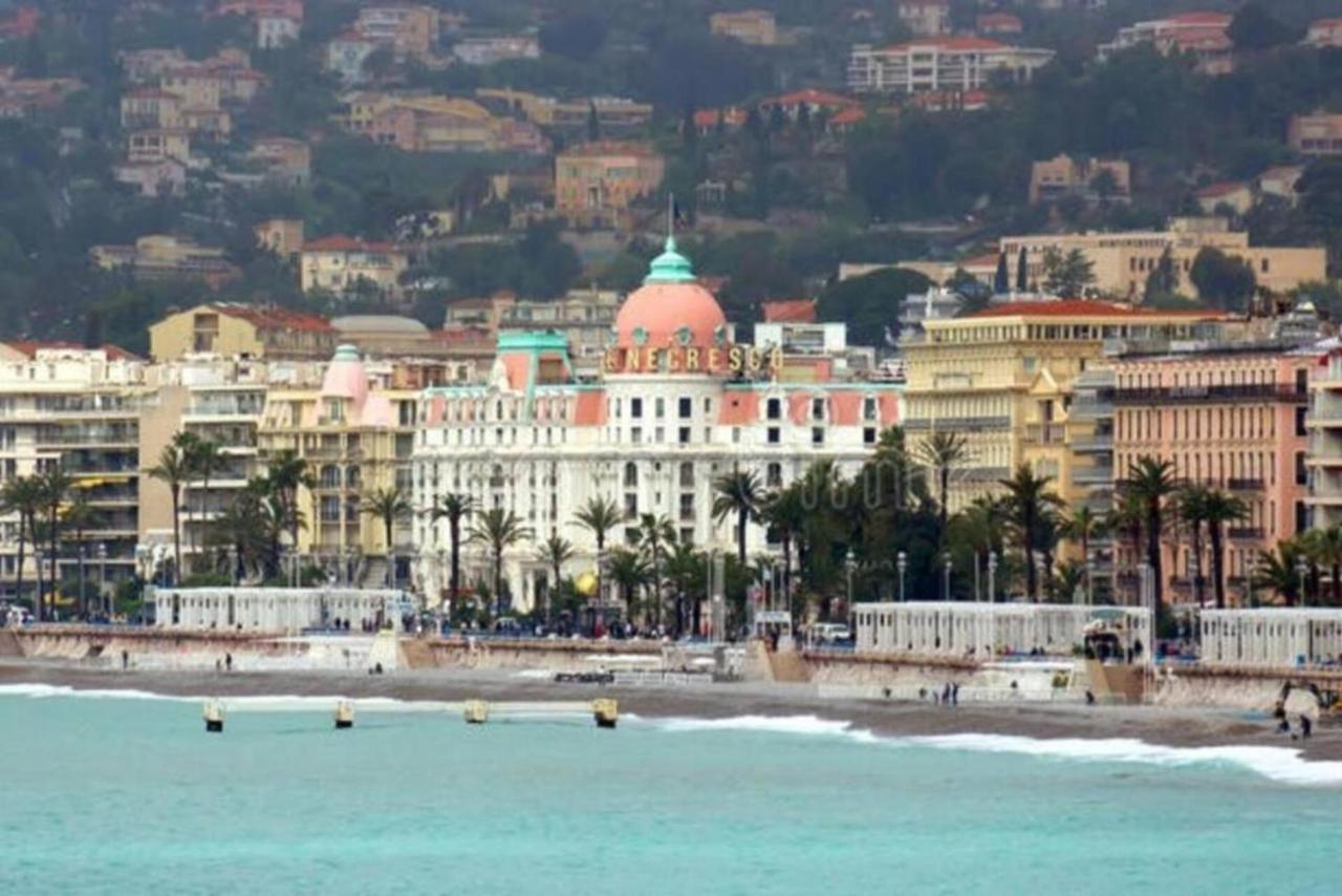A Luxurious Apartment With Ac On Promenade Des Anglais นีซ ภายนอก รูปภาพ