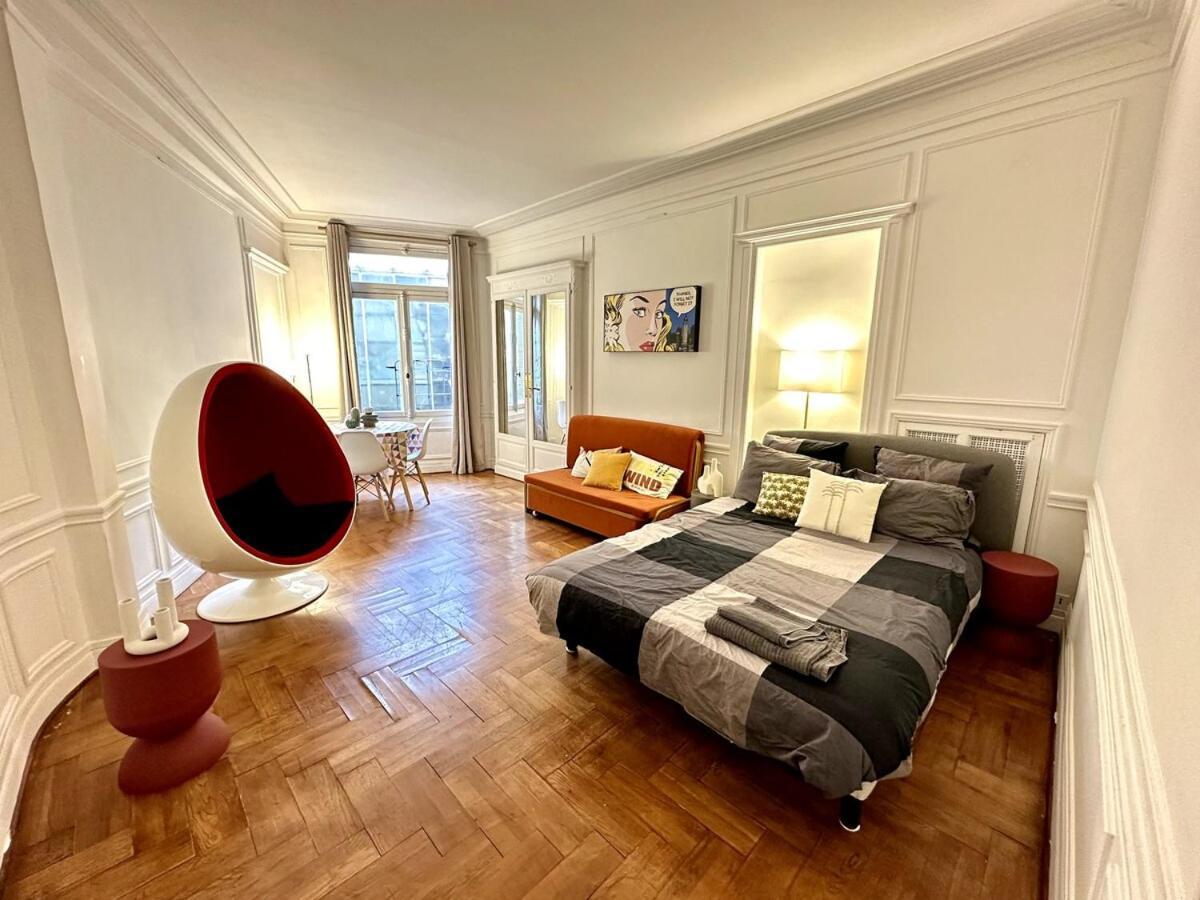 A Luxurious Apartment With Ac On Promenade Des Anglais นีซ ภายนอก รูปภาพ